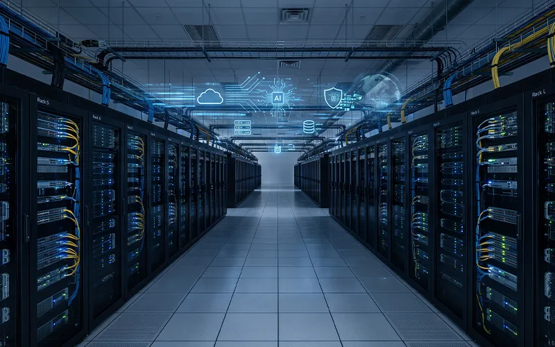 What is a data center used for and how it supports digital services