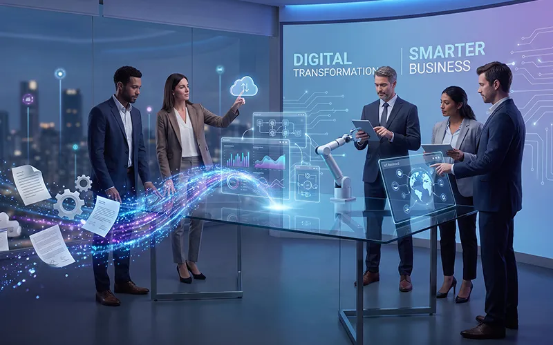 What is digital transformation and how technology changes business
