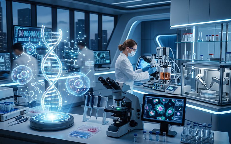 Biotechnology technology and scientific research