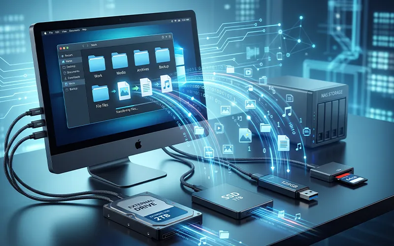 Computer Data Storage Explained: Types, Devices, Sizes, and How They Work