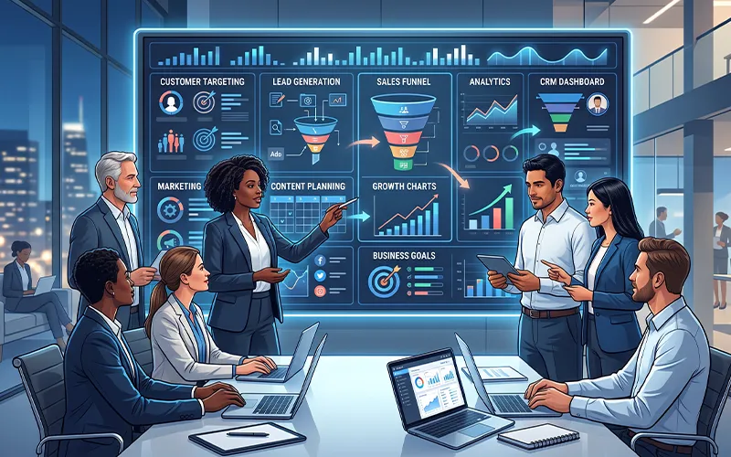 Effective sales and marketing strategy for business growth